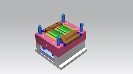 【模具加工 塑胶模具制作 注塑产品生产 移动电源塑胶模具厂家制作】价格,厂家,图片,塑料模,深圳市正能量五金制品-